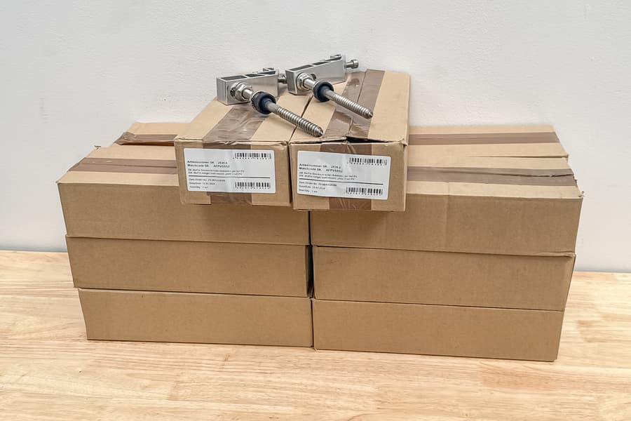 14 Stockschrauben Sets Alufix, je 2-teilig